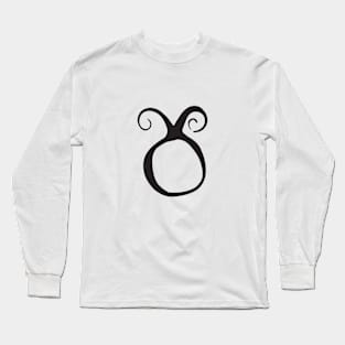 Taurus Symbol Long Sleeve T-Shirt